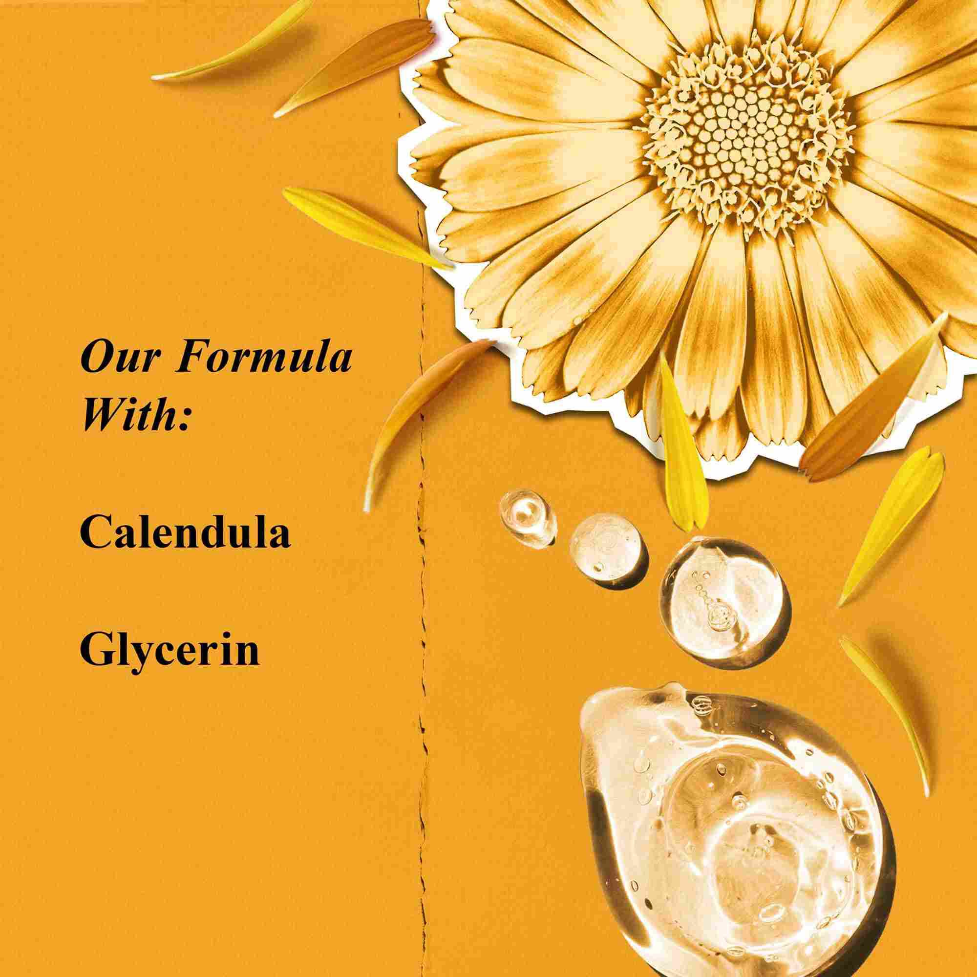 Ingredienser i Kiehl's Calendula Deep Cleaning Foaming Face Wash – morgenfrue og glycerin