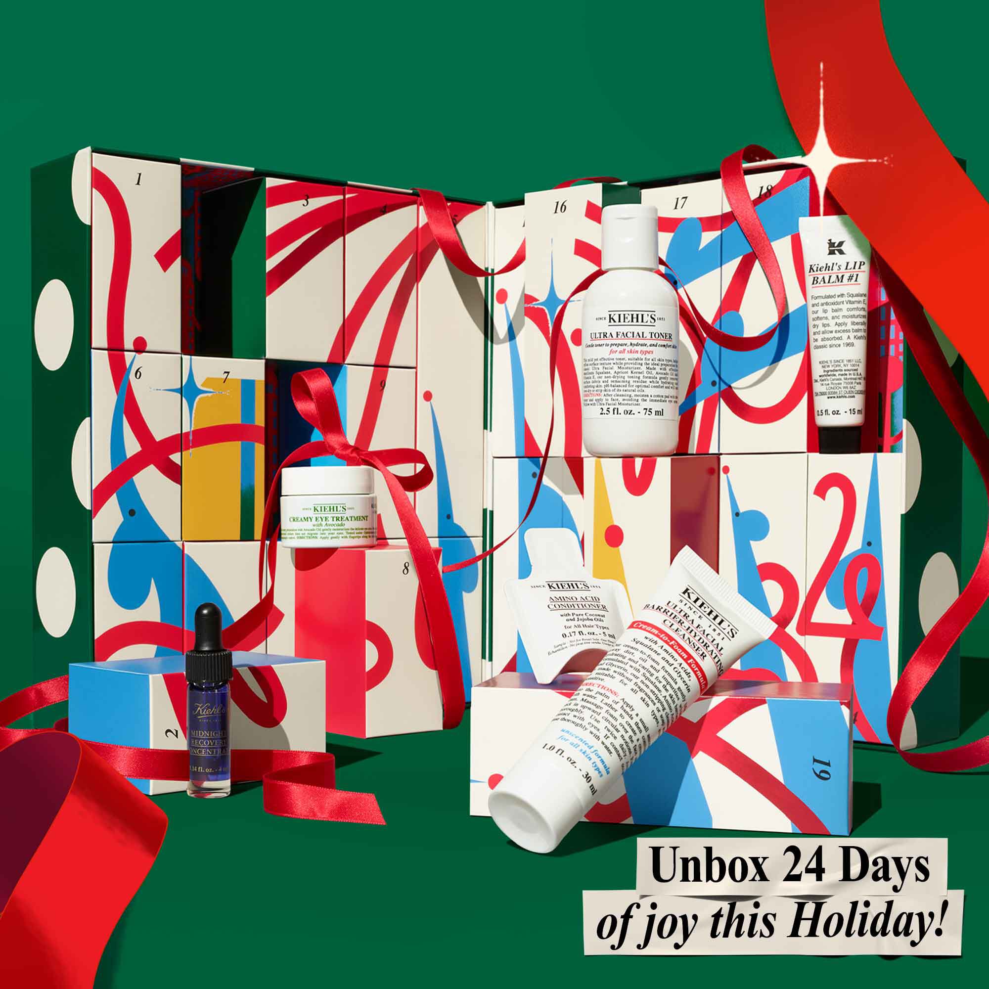 24 dage i Kiehls adventskalender