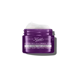 Foto af åben krukke med Kiehl's Super Multi-Corrective Eye Zone Treatment