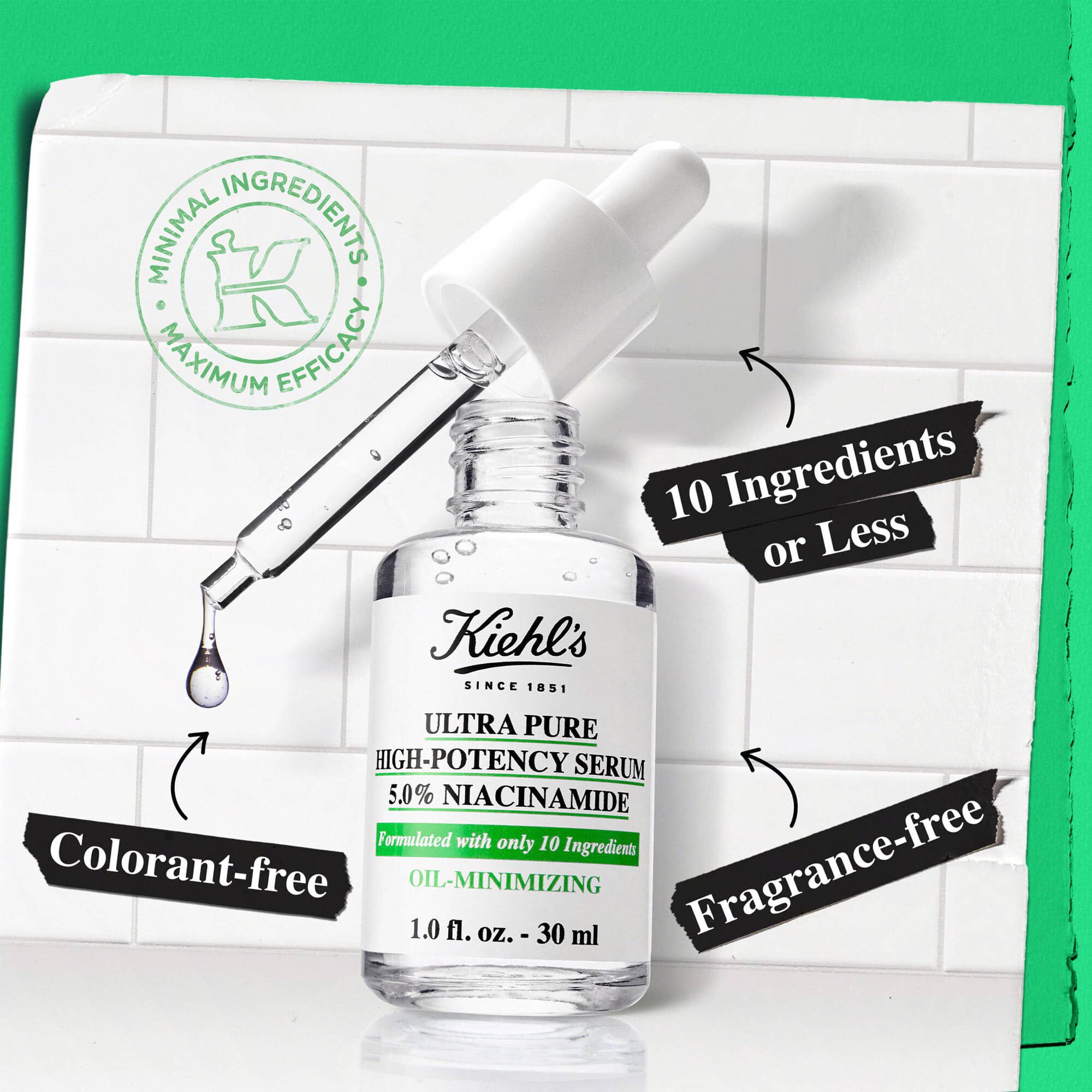 Ultra Pure High-Potency Serum – under 10 ingredienser, parfumefri, uden farvestoffer