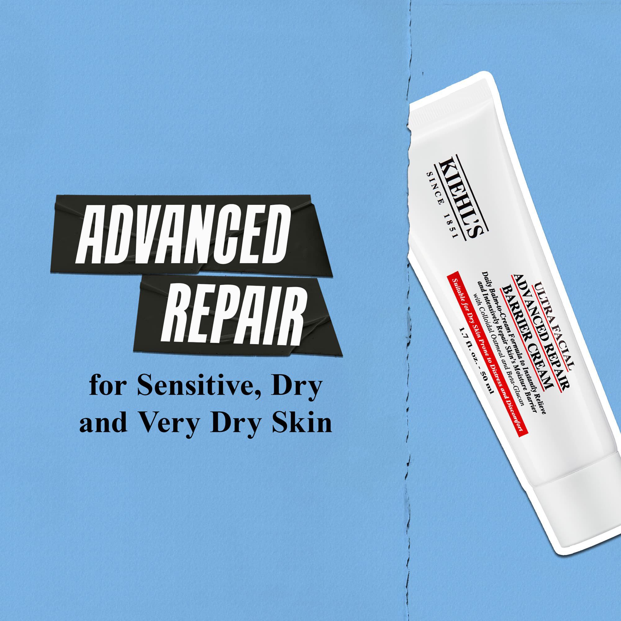 Avanceret reparation til følsom, tør og meget tør hud – Kiehl's Ultra Facial Barrier Cream