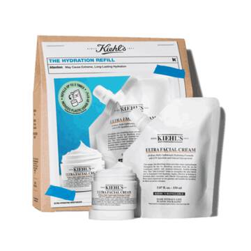 The Hydration Refill Gift Set with formulas visible ​