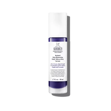 Flaske med Kiehl's Retinol Skin Renewing Daily Microdose