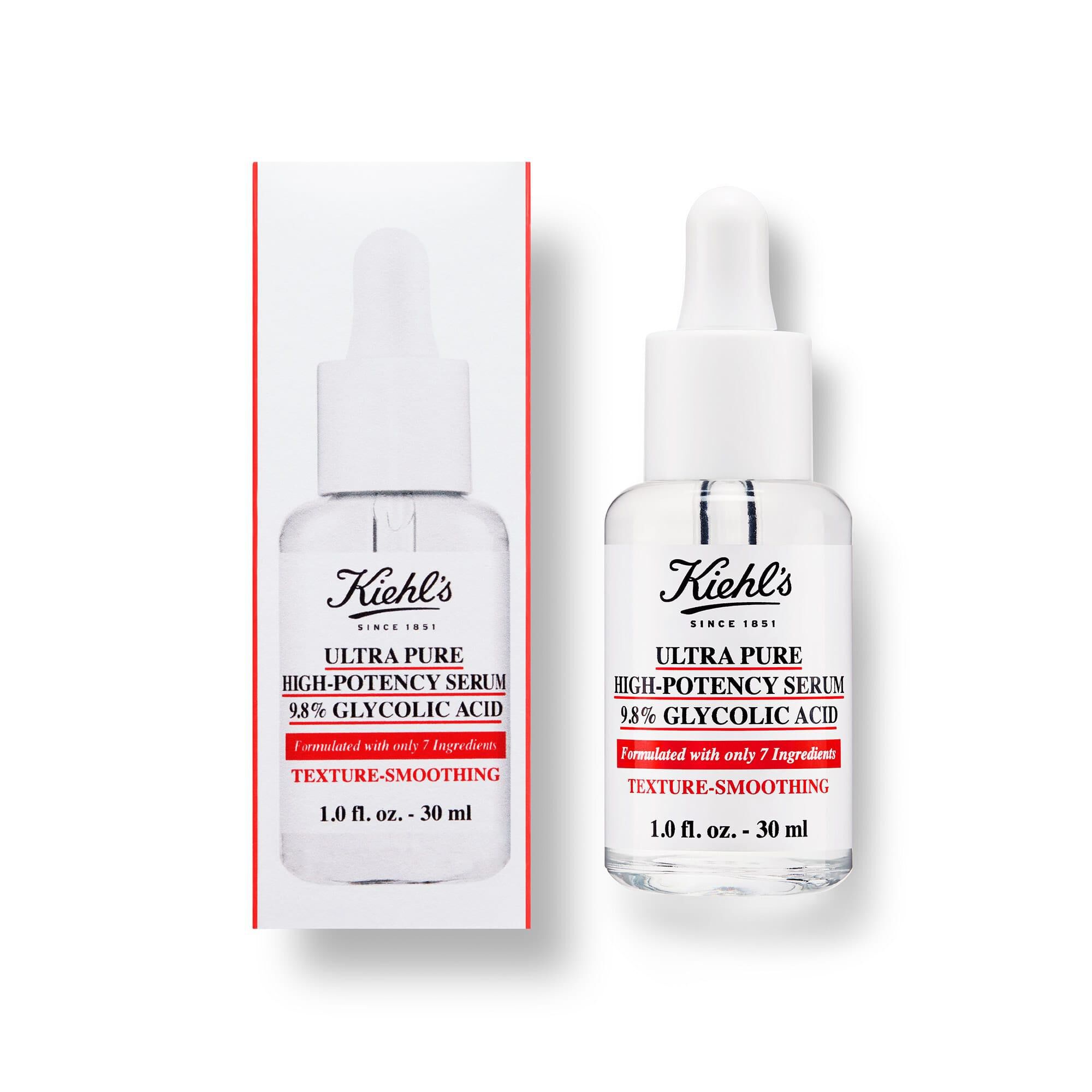 Ultra Pure 9.8% Glycolic Acid Serum 30ml pack​ and box