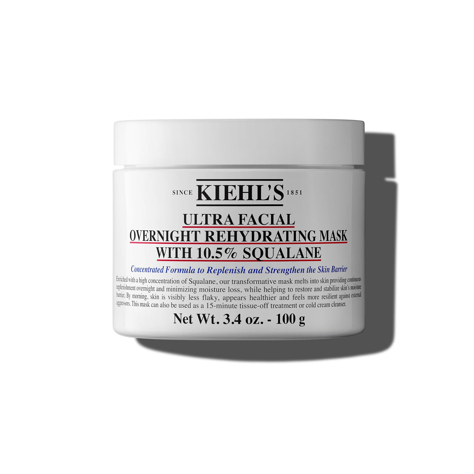 Ultra Facial Overnight Rehydrating Mask with 10.5% Squalane