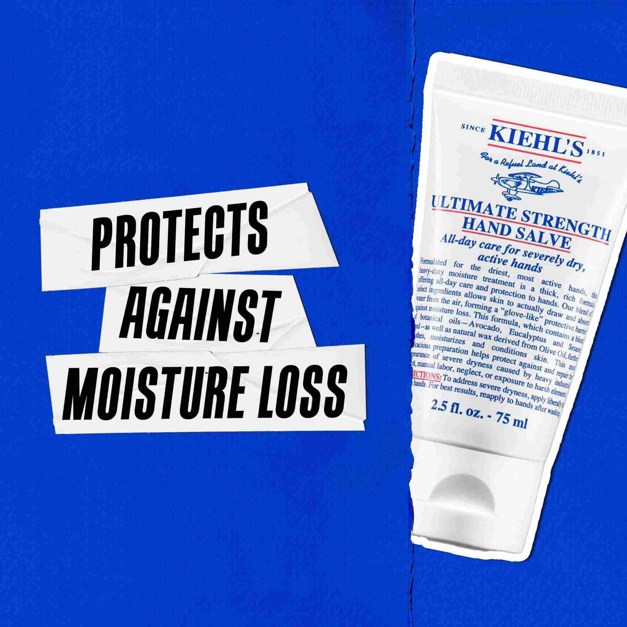 Kiehl's Ultimate Strength Hand Salve beskytter mod fugttab