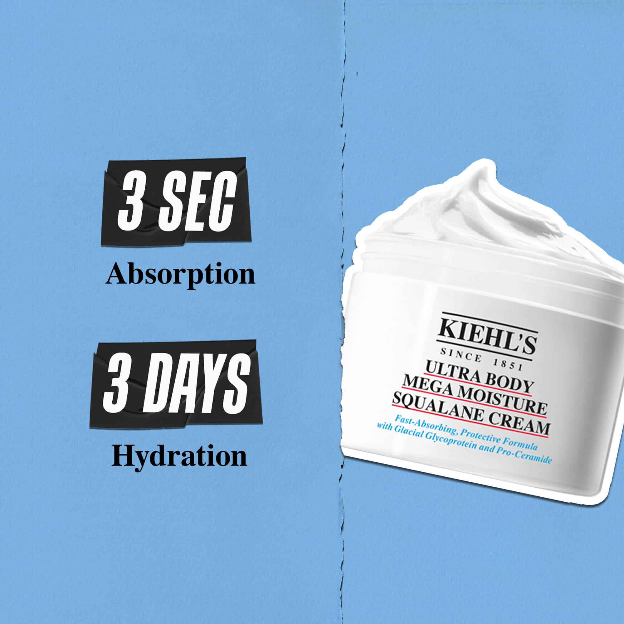 Ultra Body Mega Moisture Squalane Cream